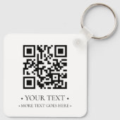 ビジネスQRコード キーホルダー (裏面)