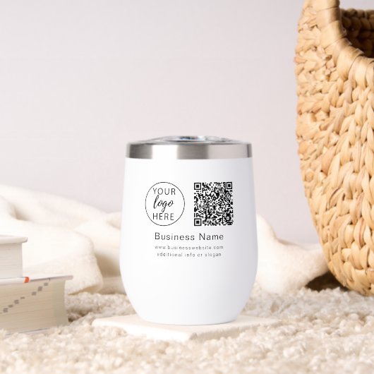 ビジネスQRコード ホワイト (リビング (回転後))