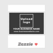 ビジネスWebサイトBlack Rectangle Vinyl Sticker シール (シート)