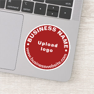 ビジネスWebサイトRed Round Vinylステッカー シール