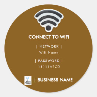 ビジネスWiFiモダンネットワークペデスタル ラウンドシール