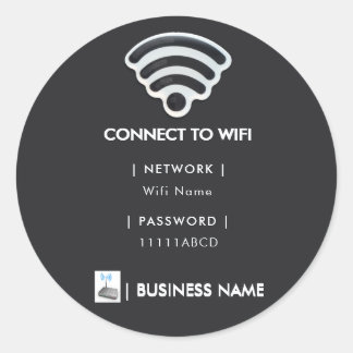 ビジネスWiFiモダンネットワークペデスタル ラウンドシール