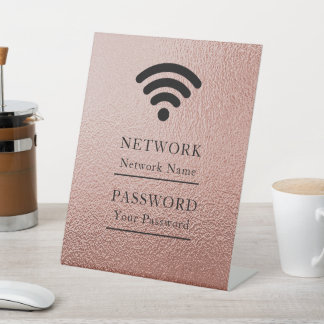 ビジネスWiFiモダンネットワーク 台座サイン