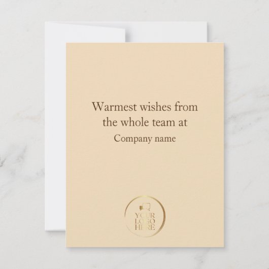 ビジネモダンスポーランドクリスマスウェゾウチシブウィント シーズンカード (裏面)