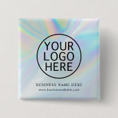 ビジネモダンスロゴ入社員スワッグ 缶バッジ (正面)