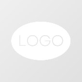 ビジパーソナライズされたネスカスタムロゴ ウィンドウサイン (シート)