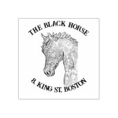 ビジパーソナライズされたョロゴゴム印鑑 ラバースタンプ (インプリント)