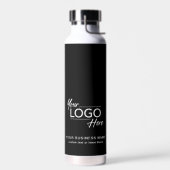 ビジモダンネスロゴ黒 ウォーターボトル (左面)