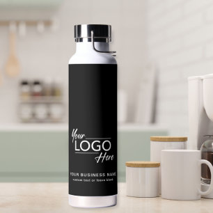 ビジモダンネスロゴ黒 ウォーターボトル