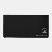 ビジモダンネスロゴ黒 デスクマット (正面)