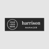 ビジモダンネスロゴ黒 名札 (正面)