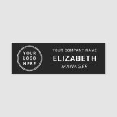 ビジモダンネスロゴ黒 名札 (正面)