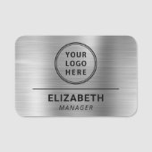 ビジモダンネスロゴ 名札 (正面)