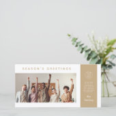 ビジモダン企業のスタイリッシュネス・チームの写真金ゴールド シーズンカード (スタンド正面)