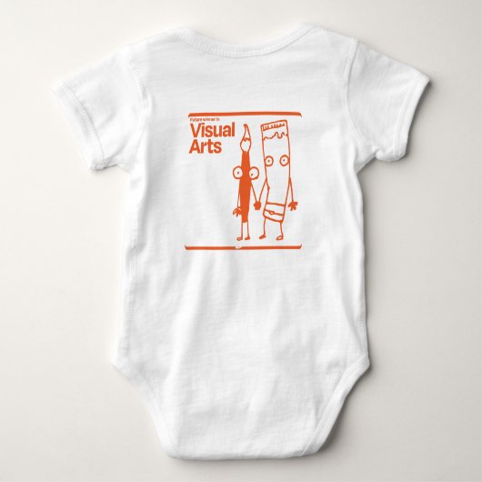 ビジュアルアーツクリーパー ベビーボディスーツ (裏面)