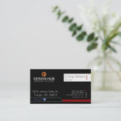 ビジュアルアートデザイン名刺 名刺 (スタンド正面)