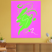 ビジュアルコンテンポダンスストレッチキャンバス印刷 キャンバスプリント (インサイチュ (リビング))