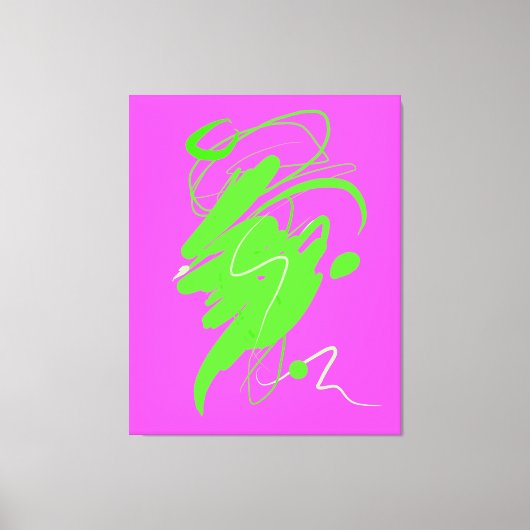 ビジュアルコンテンポダンスストレッチキャンバス印刷 キャンバスプリント (正面)