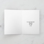 ビジュアルデコ列車退職祝い終了 カード (内部)