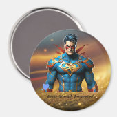 「ビジュアルヒーロークリエーター」 マグネット (正面/裏面)