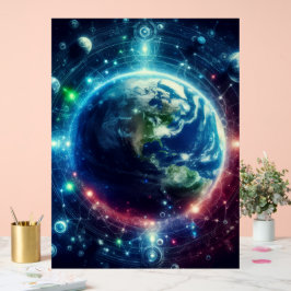 ビジュアル多元宇宙論　パラレルユニバース アクリルサイン