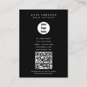 ビジユニークモダンャロ写真家 名刺 (裏面)