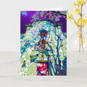 ビジョカラフルンカード カード (黄色い花)