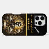 ビジョナリーな精神でデータの風景を探求する iPhoneケース (裏面横)