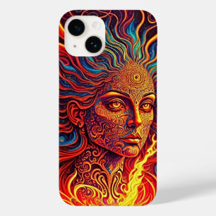 ビジョナリーガールとサードアイパステルサイケデリック Case-Mate iPhone 14ケース