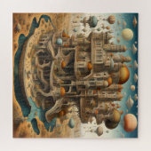 ビジョナリーシティ建物パズル ジグソーパズル (横)