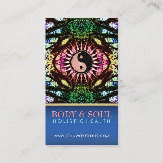 ビジョナリーフォレストYinYang NewAge名刺 名刺 (正面)