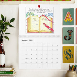 ビジョンと詩のカレン感動的ダー カレンダー