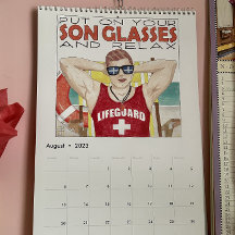 ビジョンと詩カレンダー任意の年