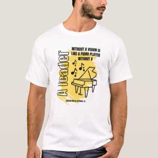 ビジョンのないリーダー Tシャツ