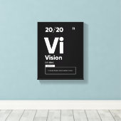 ビジョンの定義 |やる気を起こさせる引用文ウォールアート キャンバスプリント (インサイチュ (ウッドフロア))
