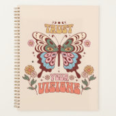 ビジョンを信頼する – Boho プランナー手帳 (正面)