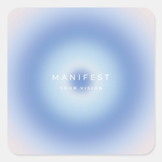 ビジョンを明らかにする スクエアシール (正面)