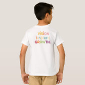 「ビジョンインスパイアの成長」 Tシャツ (裏面フル)