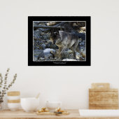 「ビジョンクエスト」ウルフポスター ポスター (キッチン)