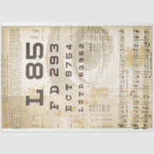 ビジョンチャート家具デコページ紙