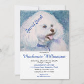 ビジョンフリースパピースウィーズハッピーバースデー 招待状 (正面)