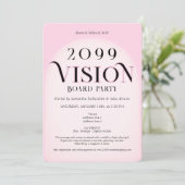 ビジョンボードパーティー女子団体ネットワークイベント 招待状 (スタンド正面)