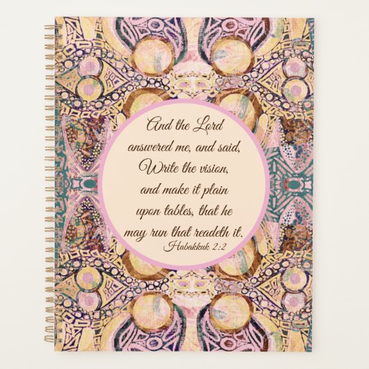 ビジョン プランナー手帳 (正面)