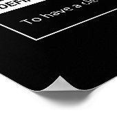 ビジョン – 成功の要素 – やる気を起こさせる ポスター (角)