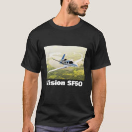 ビジョンSF50ジェット機 Tシャツ