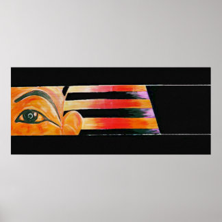 ビジョンVに固執 – マトリックス紙プリント ポスター