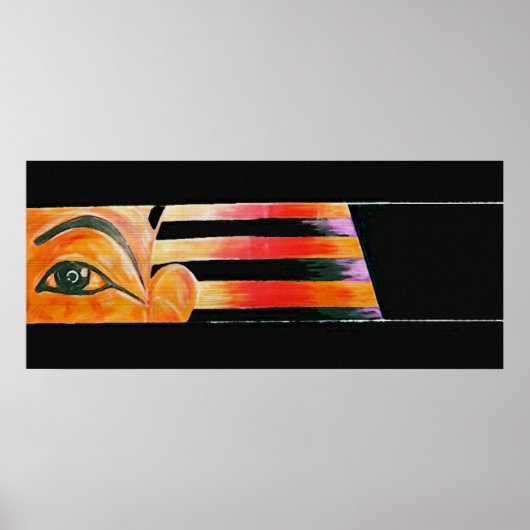 ビジョンVに固執 – マトリックス紙プリント ポスター (正面)