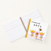 ビジー・ビー ABCのスパイラル・ノートブック ノートブック (内部)