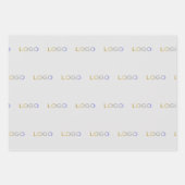 ビジ企業のネスロエレガントゴシンプルブランディング ラッピングペーパーシート (正面2)