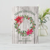 ビジ素朴ネス・シーズンの挨拶パーソナライズされた シーズンカード (スタンド正面)